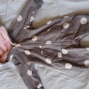 Carters 3 month fleece onesie